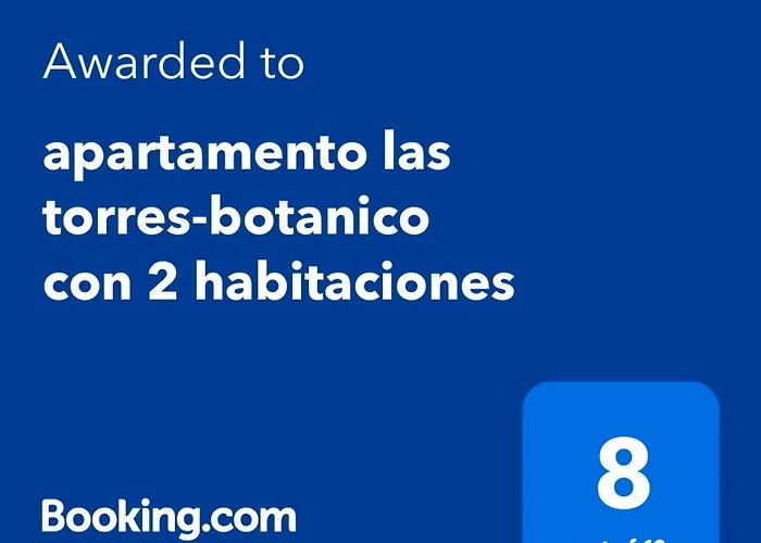 Apartamento Las Torres-Botanico Con 2 Habitaciones